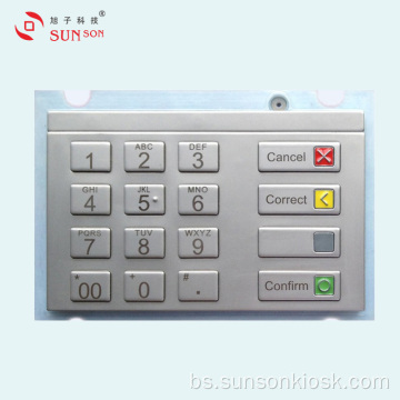 Napredna šifrirana PIN podloga za kiosk za plaćanje